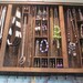 Wall hanging printers drawer jewelry display