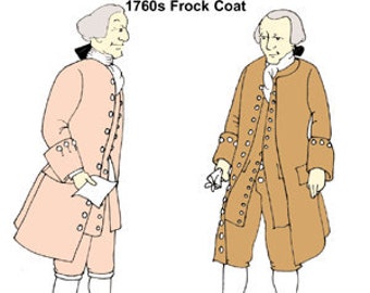 frock coat 18th ryan jp century gentleman pattern