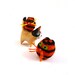 Tiger Mom and Kitten Wool Catnip Cat Toy Set