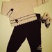 Knitted Baby Clothes Matching Sweater Set with Booties Childrens clothes 100% Merino wool non alergic special for newborns