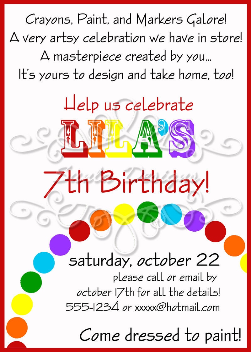 Playdate Birthday Party Invitations 5
