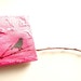 Save 10.00- Sculpture Abstract Mixed Media in Acrylic Paper & Wood--Diptych 3"x3" Original Art OOAK