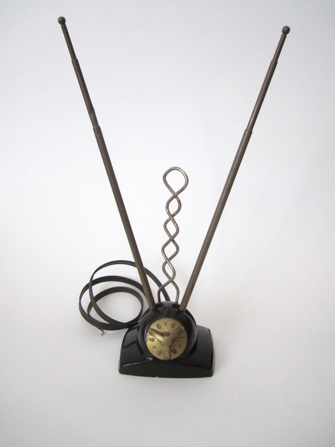 Vintage 1950s TV Television Antenna Rabbit Ears Vintage 1950s TV Television Antenna Rabbit Ears