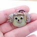 Tan Poodle Dog - Glass Pendant