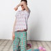 SALE. Eco-friendly SUMMER bamboo t shirt. Author s pattern. Women size S/M