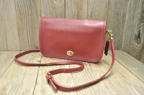 deep red coach