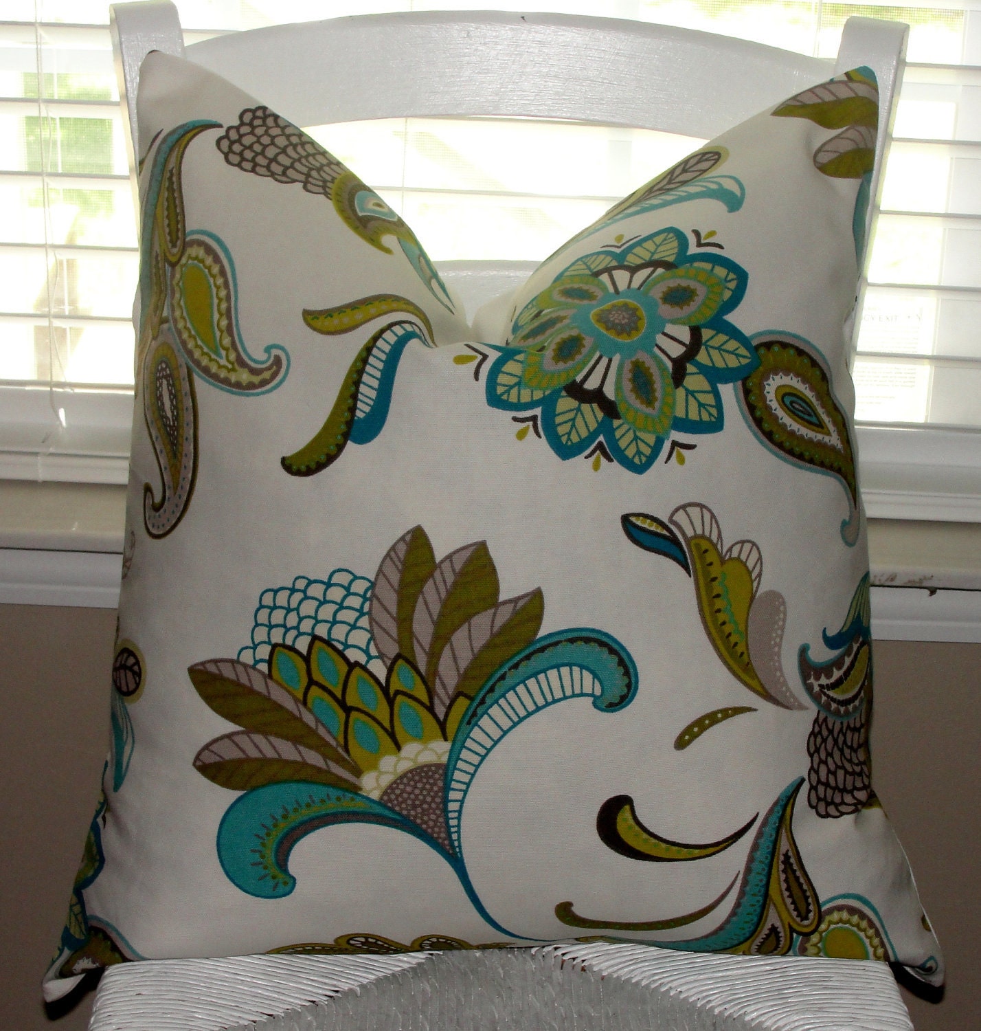 Designer Throw Pillow Cover 20x20 20x20 Covington