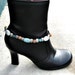 Blue Fire Agate OOAK Boot Bracelet 13 Inches Long
