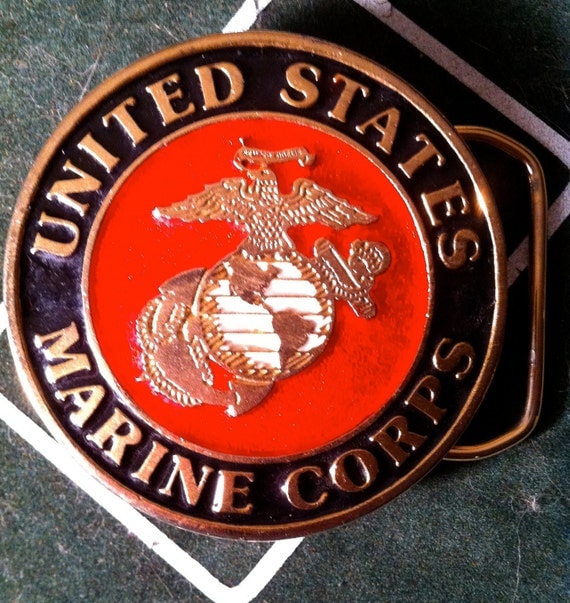 United States Marine Corps Belt Buckle