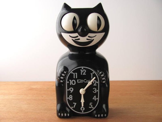 Vintage Felix the Cat Clock Kit Kat California Clock Co