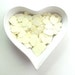RESERVED - Confetti - 200 paper hearts - Cream - Spring - Love - Decor - Birthday