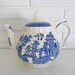 Blue Willow James Sadler of England Teapot