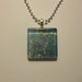 Almond Blossom Glass Tile Pendant