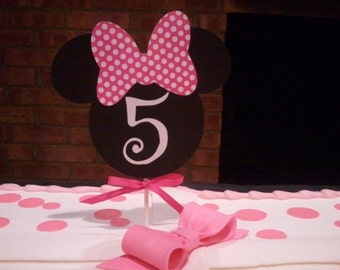 Minnie Mouse Cake Topper