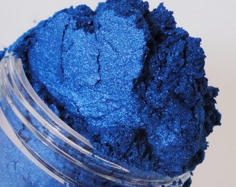 Siren Mineral Makeup Eye Shadow 10g Sifter Jar Blue Eyeshadow