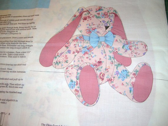 free floppy eared bunny sewing pattern