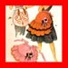 Apron Pattern . . . Absolute FROU-FROU . . .Printed, Vintage, Retro, Full-sized, 1950s