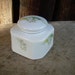 RESERVED FOR PHYLLIS German Porcelain Inkwell With Tiny White Flowers