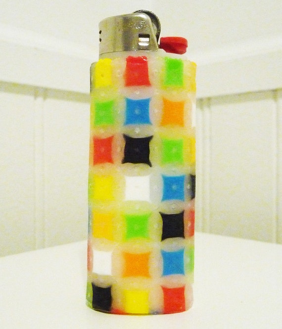 FREE Shipping Perler Bead LIGHTER CASE by LighterCases on Etsy