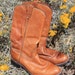Dusty Desert - Vintage 70s Mens Acme Cowboy Boots Size 10 D, Western Wear from Reno