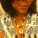 Ebony and Ivory toned Necklace