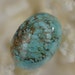 King Manassa Turquoise cabochon Hand cut. Natural Turquoise 20.6x15.2x8.5mm 20.5ct