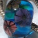 Glass Bracelet Bead , Hand Made Bracelet Bead - Lampwork Bracelet Bead SRAJD, GBUK fhf