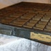 Vintage Letterpress Type Print Cabinet Drawer Jewelry Display Shadow Box - Price includes US shipping