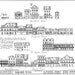 French Quarter Architectural Drawing Blueprint Giclee Print 18" x 24"