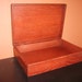 Fully Finished Cigar Box w/ Hinges and Latch 13x9x3-Oak Box