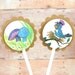 Vintage Woodland Cupcake Toppers - OOAK 1 Dozen