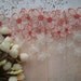 Pink Foral Lace Trim Embroidered Lace Underware Lace Custom Made Bra Supplies 7.08'' 2 Yards