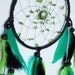 Dreamcatcher: Green and Black, Medium size