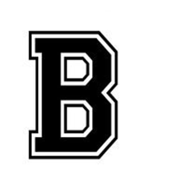 Letter B Varsity Let