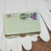 Vintage Hallmark Love Letter Jewelry Trinket Hinged Limoge Style Box
