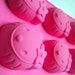 Silicone Cake molds Chocolate mould candy molds soap molds 6 hello kitty FDA Certified