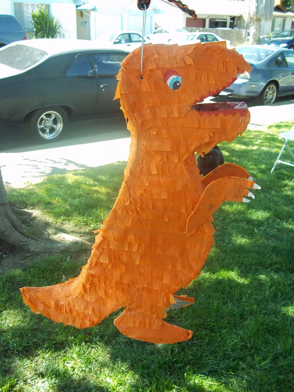 MADE TO ORDER Dino Piñata Traditional or Pull String