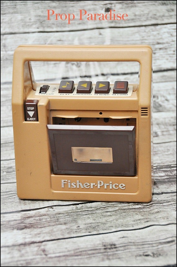 Items similar to Fisher Price Toy cassette player on Etsy