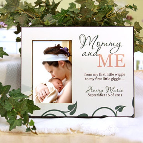 Personalized Photo Frame for New Baby New Mom Mommy