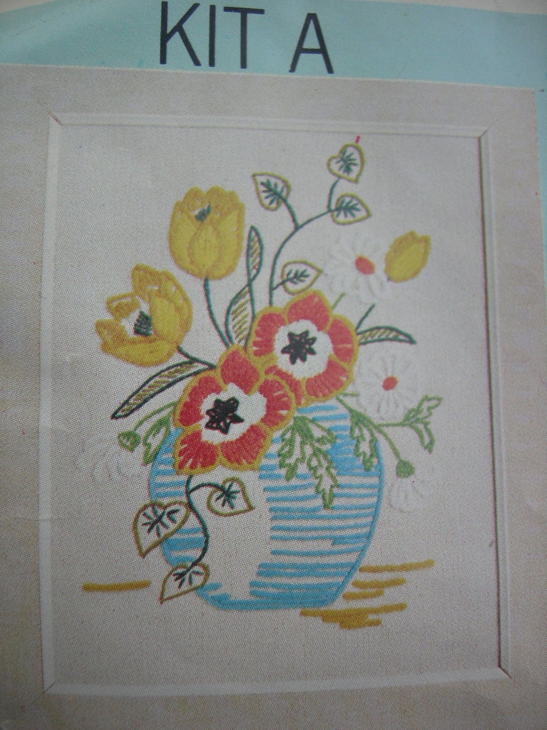 Vintage crewel embroidery patterns by Artcapades on Etsy