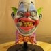Chuckles the Clown, OOAK Small-Scale Polymer Clay Bust
