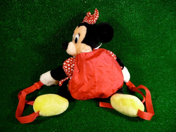 minnie mouse plush bag