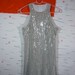 Silver Sequin Mini Dress 90s Club Kid Clueless Rave