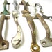 Instant Collection of 10 Antique Door Handles Country Metal Vintage Hardware Old