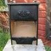 Antique Industrial Gas Heater Black and Copper Metal Industrial Decor Item Unique