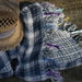 Extra Long Linen Shawl FREE INTERNATIONAL SHIPPING