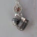 Peter Pan Kiss Thimble and Acorn Necklace in Solid Sterling SIlver