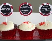 TRUE Blood Cupcake Toppers featuring Quotes from the TV Series - DIY Printable Il_170x135