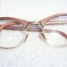 SALE 20 BUCKS Eye Glasses Stylin' Vintage Art Craft Brushed Copper Look Rims with Gold Filigree