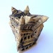 Ceramic candle holder, castle from my dream, Harry Potter castle